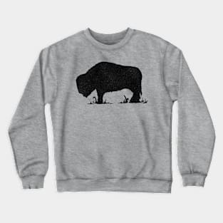 Starry Buffalo Crewneck Sweatshirt